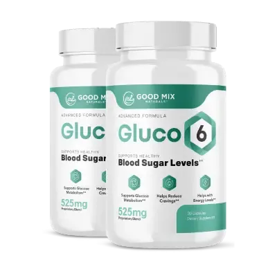 Gluco6 2-bottle 60-day starter pack